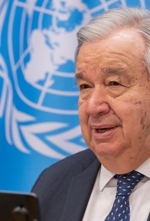 AI cannot be left to whims of a few billionaires: UN chief