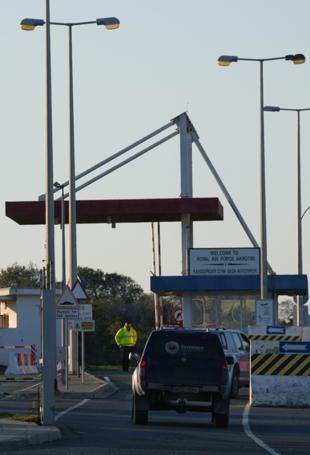 Greek Cyprus says Iranian drone crashed into UK base on island