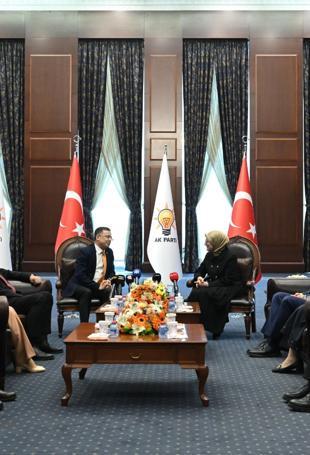 Political parties exchange Eid greeting visits in Ankara