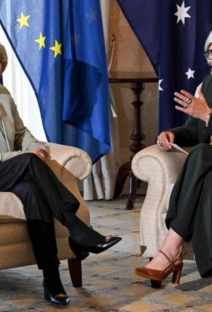 EU chief in Australia with eyes on trade deal