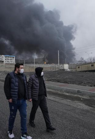 Tehran residents face health woes after oil depot attacks