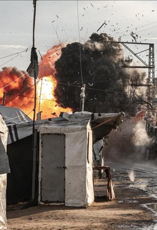 Israeli strike kills 3 Palestinians in eastern Gaza City