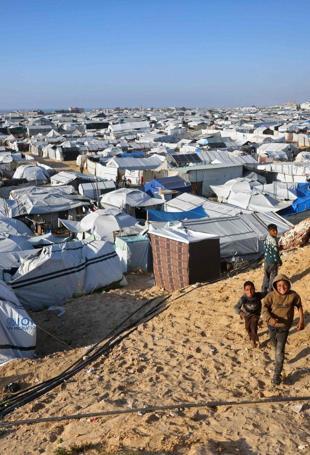 Fiberglass homes aim to offer more dignity for displaced in Gaza