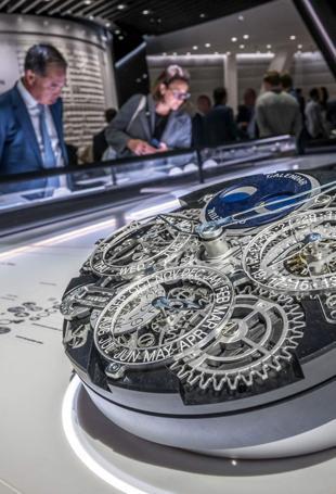 Geneva watch fair shows wars effect on luxury sector