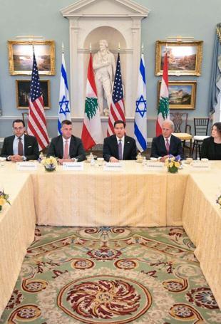 Lebanon meets Israel in Washington to request truce extension