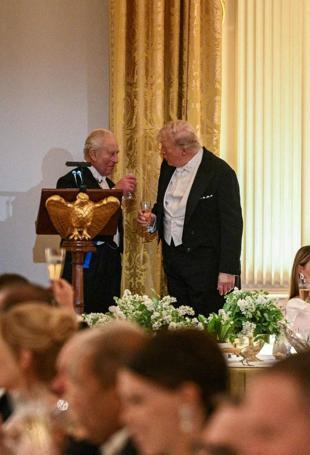 Youd be speaking French: King Charles roasts Trump at state dinner