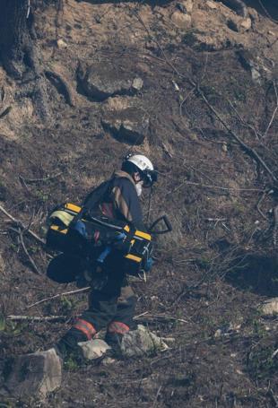 Japan contains one of its biggest wildfires in decades