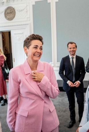 Denmark PM presents new government, with majority of women