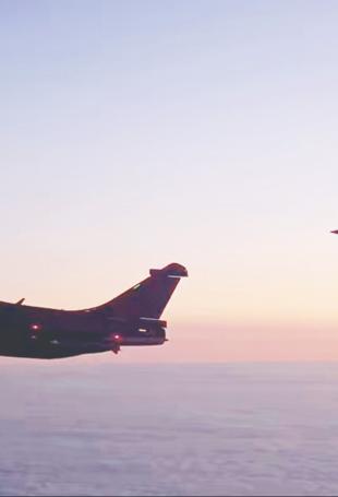 French NATO jets shoot down stray drone in Latvia