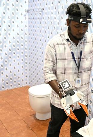 The Indian workers training AI robots to take their jobs