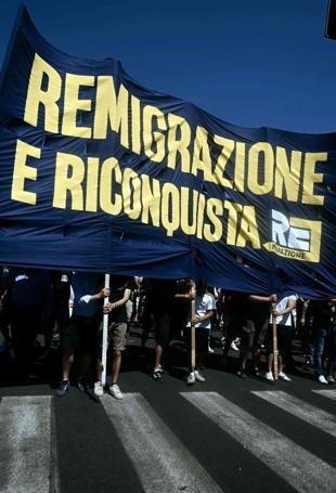 Far-right demo in Italy calls for ‘remigration’ of foreigners