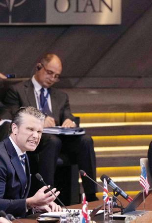 Pete Hegseth hails defense progress by NATO allies