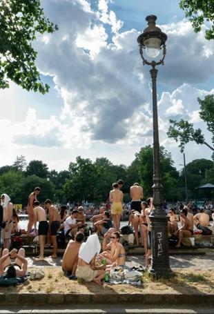 France restricts outdoor sports as heat wave bakes Europe
