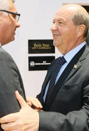 Turkish Cypriot president meets with ex-leaders