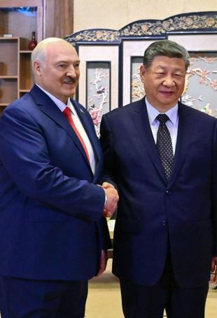 Xi meets Belarus’ Lukashenko in Beijing