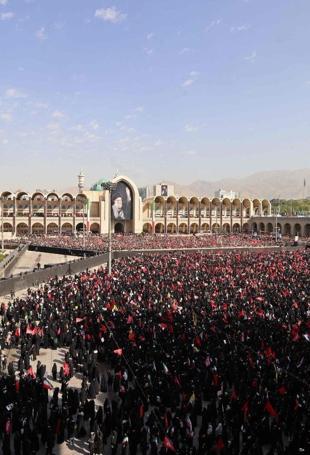 Huge crowds gather as Khamenei funeral ceremonies begin in Iran