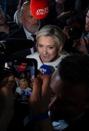 Court is set to rule in Le Pen’s embezzlement case