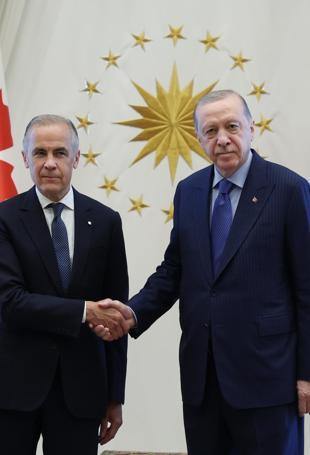 Erdoğan receives Canadas premier as NATO summit begins in Ankara