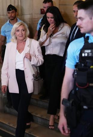 Le Pen hits campaign trail morning after announcing run
