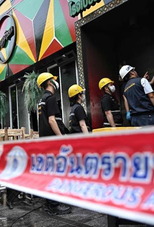 Huge fire in Bangkok bar kills at least 27