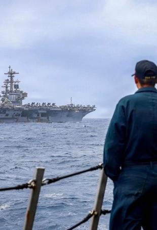 US launches 7th night of strikes as Iran attacks military sites
