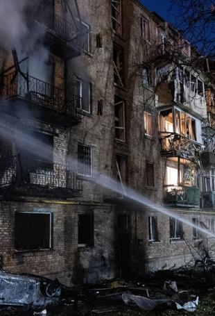Kiev hit with strikes after attack on Russian e-commerce giant