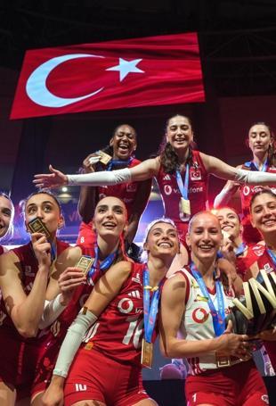 Türkiye beat Brazil to win second VNL title
