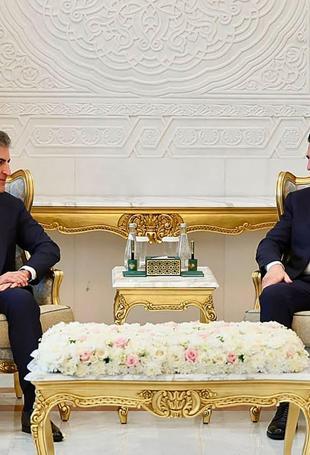Barzani meets Sharaa for talks on SDF accord