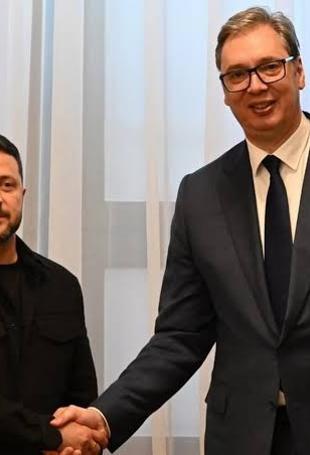 Ukraines Zelensky visits Russian ally Serbia for talks