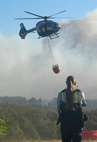 Hundreds evacuated as wildfire spreads in western Germany