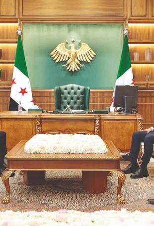 Energy minister meets Syrian President Shaara