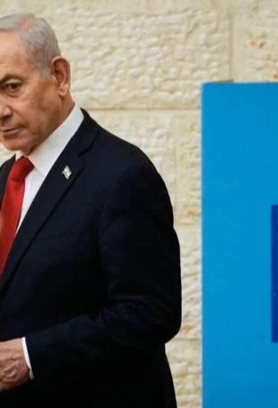 Netanyahu vows to block Palestinian state as polls put his bloc short of majority