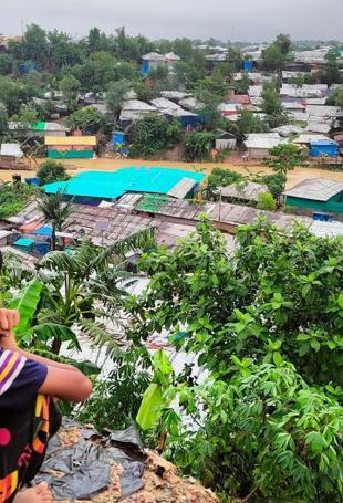 Rohingya protest dire camp conditions