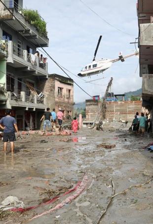 Nepal says 517 foreigners out of contact after deadly floods