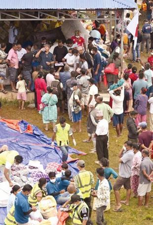 Families descend on Nepal in search of missing tourists