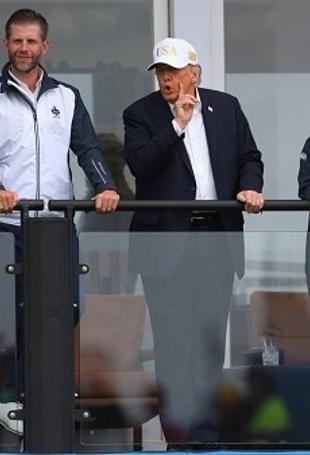 Trump turns to golf, business on second day of Ireland visit