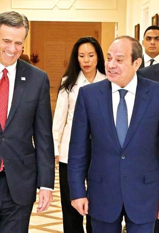 CIA chief meets Egypt’s Sisi in rare Cairo talks