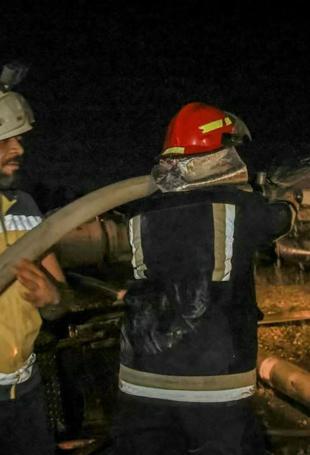 Blast at Syrian gas pipeline, power stations hit
