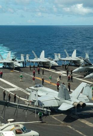 3rd aircraft carrier heads to Mideast as US weighs new Iran strikes