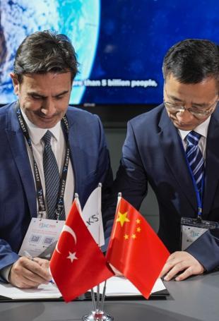 Türksat, China Satcom sign satellite technology deal