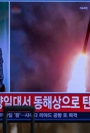 North Korea fires ‘several ballistic missiles’