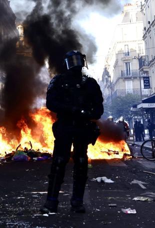 Macron signals protest bans after unrest across France
