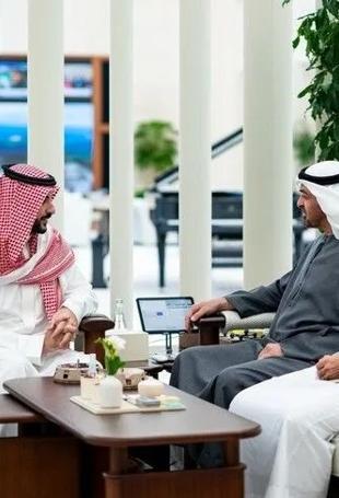 Saudi minister meets UAE president in Abu Dhabi