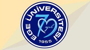 Üniversiteden 70'inci yıla özel logo