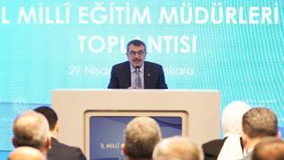 Bakan Tekin il müdürleriyle buluştu