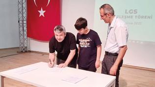 LGS için ‘başarı’ sözleşmesi