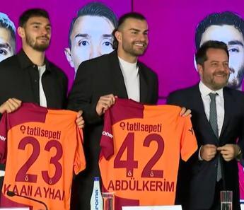 Galatasaray'dan imza şov: 5 isimle sözleşme yenilendi! Dursun Özbek, Erden Timur ve futbolculardan açıklamalar...