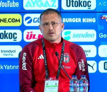 Beşiktaş'ta Serdar Topraktepe'den hakem eleştirisi