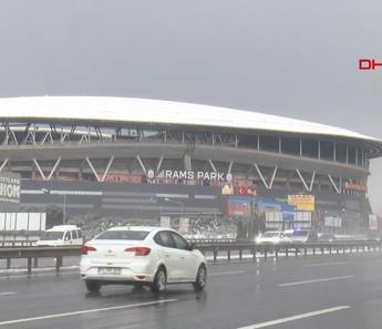 AZ Alkmaar maçına saatler kala Galatasaray RAMS Park Stadı'nın zemininde son durum! Kar yağışı maçı etkiler mi?