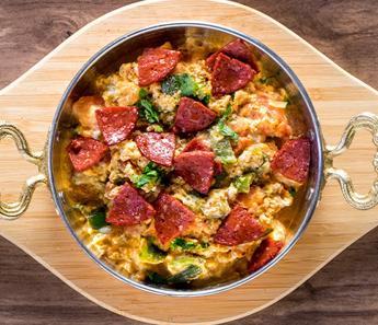 Sucuklu menemen tarifi